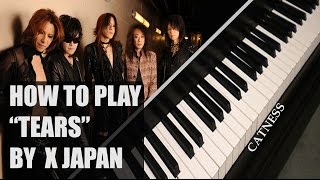 X Japan - Tears (Piano tutorial/Synthesia)