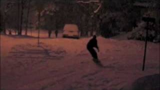 Snowboarding in Seattle
