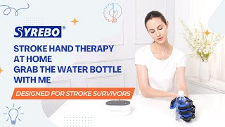 STROKE HAND THERAPY AT HOME AFTER A STROKE, GRAB THE WATER BOTTLE WITH ME!