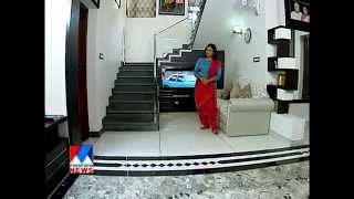 Contemporary home at  Poonthoppu Alappuzha- Manorama News
