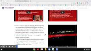 SHCC Week 12 Overview