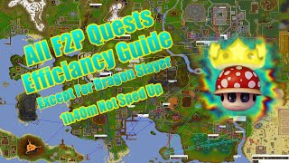 All f2p quests guide efficiency guide not sped up 2024