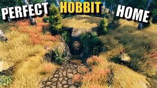 The Coziest Hobbit Build in Valheim - 20 Hour Project