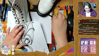 Continuing Painting Custom Doc Martins