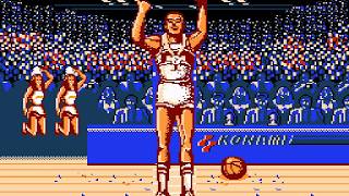 Double Dribble (NES) Playthrough (Level 3 Difficulty)