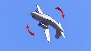 Aircraft Goes Inverted and Stuns the Crowd ! You Won't Believe Your Eyes!