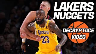 Lakers vs Nuggets Game 2 : le décryptage tactique vidéo ! [Analyse Video NBA Playoffs 2024]