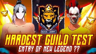 NOVA ARMY 🔥 1 VS 4 HARDEST GUILD TEST 👿 100% FAIR TESTING 🚀
