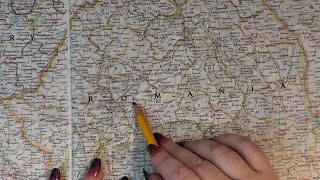 ASMR ~ Alba, Arad, & Argeș, Romania History & Geography ~ Soft Spoken Map Tracing Google Earth