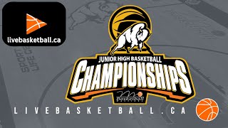 2023 Basketball Manitoba Junior High Basketball Championships  Championships (4 Games)
