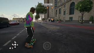 How to Start with a Kickflip don't turn around Land grip on the rail then back to the ground. Skate4