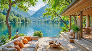 Summer Morning Cottage Ambience 🍃 Relaxing Piano Music, Bird Sounds for Calm & Focus
