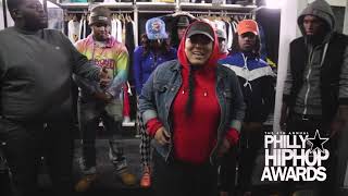 M-O CEO 🎤 Venus vs. Mars Cypher @ STATUS Shop — Philly Bars 🔥 #Shorts