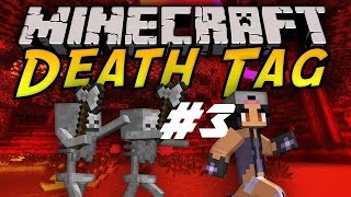 Minecraft ~ Death Tag ~ "O-nee... weer die kutmap..!" ~ Met Sophie