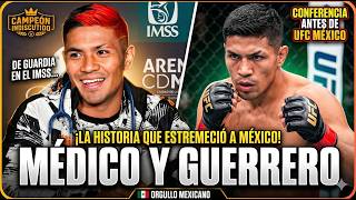 El MÉDICO del IMSS que pelea en UFC MÉXICO | Su conferencia más INSPIRADORA