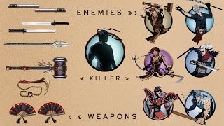 SHADOW FIGHT 2 : SHADOW VS WIDOW & HER BODYGUARDS IN ECLIPSE 🌑 MODE : ACT - V 🥶💀 #shadowfight2