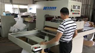 high frequency welder -Baby Diaper Changing Mat -Shuttle Tray Type｜Hexagon Electric Industrial