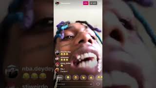 FAMOUS DEX WILD OUT ON DJ  AKADEMIKS live 2017