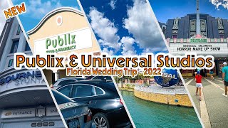 Shopping At Publix, Universal Studios, & Pre Wedding Drinks At City Walk