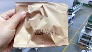 6B Vibratory Bowls Packaging Machine | Bathroom Fittings/Plastic Parts with Eco-Friendly Paper Film