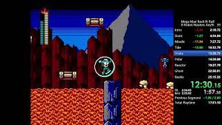 Mega Man Rock N Roll 8 Robot Masters Any% in 25:02