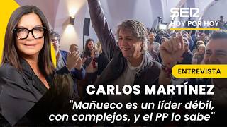 CARLOS MARTÍNEZ, LEADER OF THE PSOE: "WHEN YOU WAKE UP, you see that THE MONSTER IS STILL IN CAST...