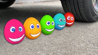 Experiment Car vs Big Coca Cola, Fanta, Mtn Dew, Schweppes, Mirinda, Balls  | Test Ex