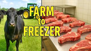 FARM to FREEZER | BUTCHER SHOP TOUR! You Won't Believe This Setup!