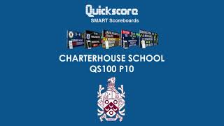 Charterhouse School - QS100 P10 Scoreboard
