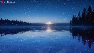 🔴 LIVE Calm Ambient Music 24/7 🌲 Relaxing Soundscape for Sleep, Focus & Stress Relief