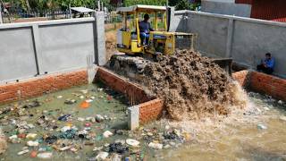 Quickly Working New Project!! Fill Land In The Box to Construct New Villa by Dozer & Dump Truck Unlo