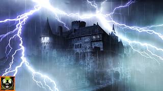 Intense Thunderstorm Night with Rain Sounds, Powerful Lightning Strikes and Loud Thunder to Sleep
