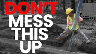 How To Pour Footings The Right Way