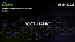 Digime 2025: ROOT-hanke