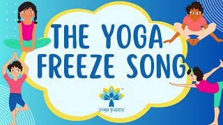 Yoga Freeze Dance | Warm Up | Yoga Action Song for Kids | Yoga Guppy by Rashmi Ramesh