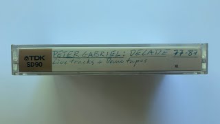 Peter Gabriel: Decade 1977 - 1987 (Live tracks + Demo tapes)