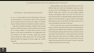 "Little Brother" - Chapter 12 (read aloud)