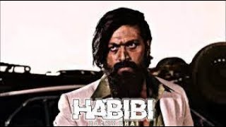 ROCKY BHAI ATTITTUDE __ KING OF KGF __ HABIBI EDITZ #treanding #viralvideo
