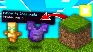 Minecraft, But Dirt Drops OP Items!!