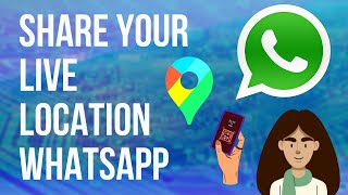 How to share LIVE location on WhatsApp | How to Share Your Location on WhatsApp on Android