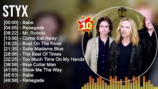 S t y x Greatest Hits 2023 ~ Top 100 soft rock Artists