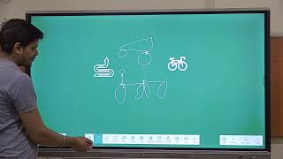 promark pro at 65inch panel demo  Ajit Kumar dubey from promark techsolutions Pvt Ltd
