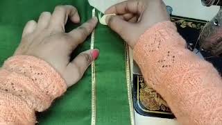 सलवार मोहरी डिजाइन lace और Gota patti के साथ/Salwar Mohri Design #diy#mohridesign