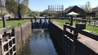 2020 Lockdown Loop #6 Canal at Blairdardie to River Kelvin, Lock 27