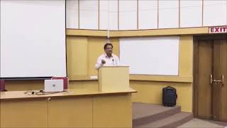 Dr.Ajay Chrangoo Adressing at IIT MUMBAI