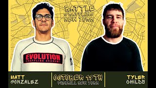 Fishkill Grappling Challenge 1 - Match 4 - Tyler Childs vs Matthew Gonzalez