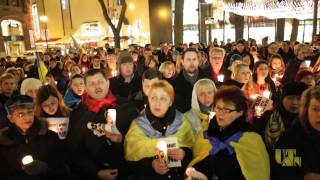 Ukrainians Chicago pay respects to protesters who were killed in clashes with police