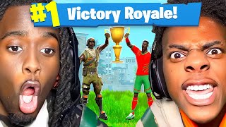 iShowSpeed & Kai Cenat Play Fortnite Until They WIN.. *SEASON 2*