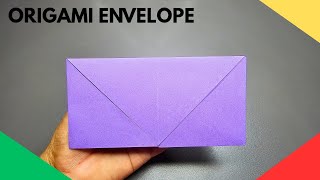 Easy origami envelope making tutorial | envelope origami tutorial | BTB Paper
