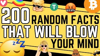 200 Mind Blowing Random Facts You Never Knew - COMPILATION